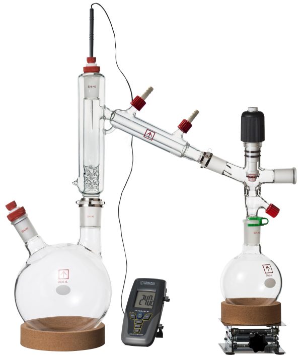 Ai 2 Liter Short Path Distillation Kit with Valved Adapter