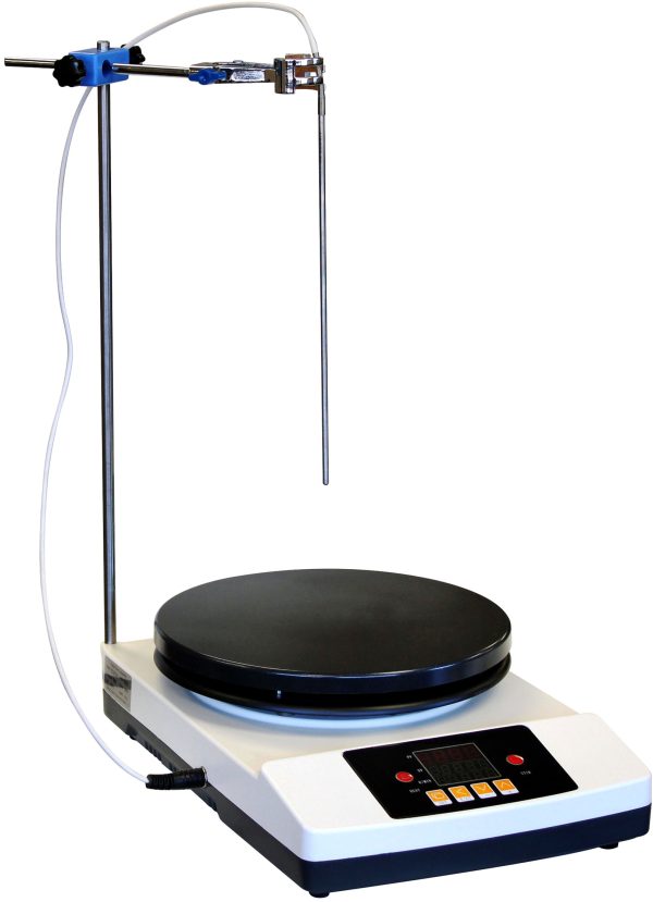 350C 2000RPM 2-Gallon PID Magnetic Stirrer w/ 11" Heated Plate