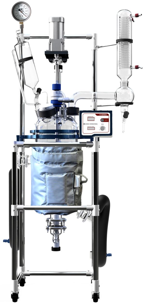 Ai Fully Customizable 10L Single/Dual Jacketed Glass Reactor