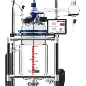 Ai 10L Single or Dual Jacketed Glass Reactor Systems