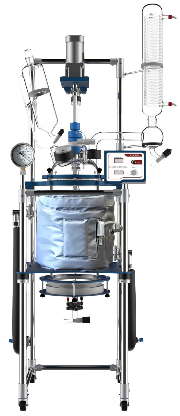 UL/CSA Certified Ai 20L Single or Dual Jacketed Filter Glass Reactor