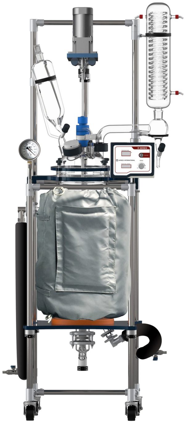 UL/CSA Certified Ai Fully Customizable 50L Single Jacketed Glass Reactor