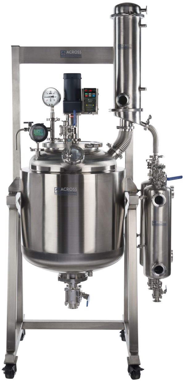 Ai Dual-Jacketed 100L 316L-Grade Stainless Steel Reactor