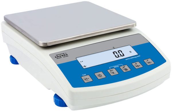 Radwag 2000g Capacity 0.01g Readability 8x8" Precision Balance